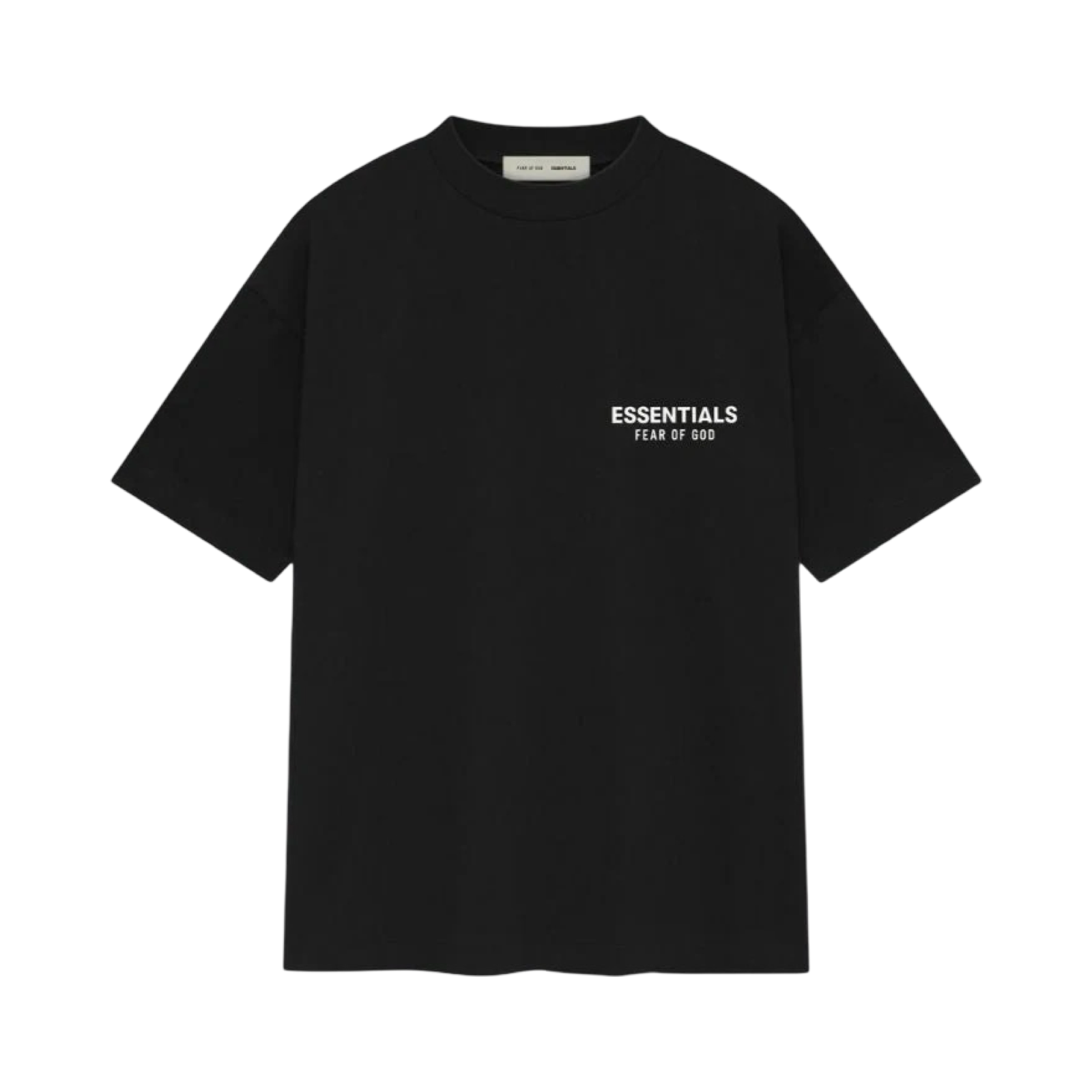Fear Of God Essentials Tee Black SS25