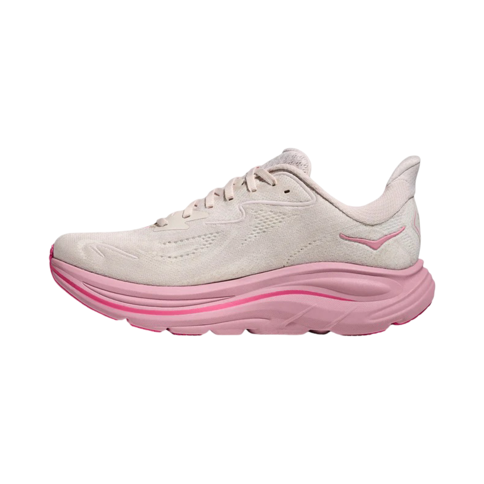 Women's Hoka Clifton 10 B Width Rose Cream Dried Rose