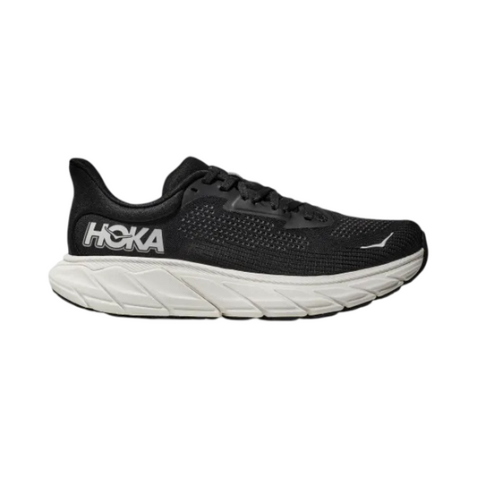 Men's Hoka Arahi 7 D Width Black White