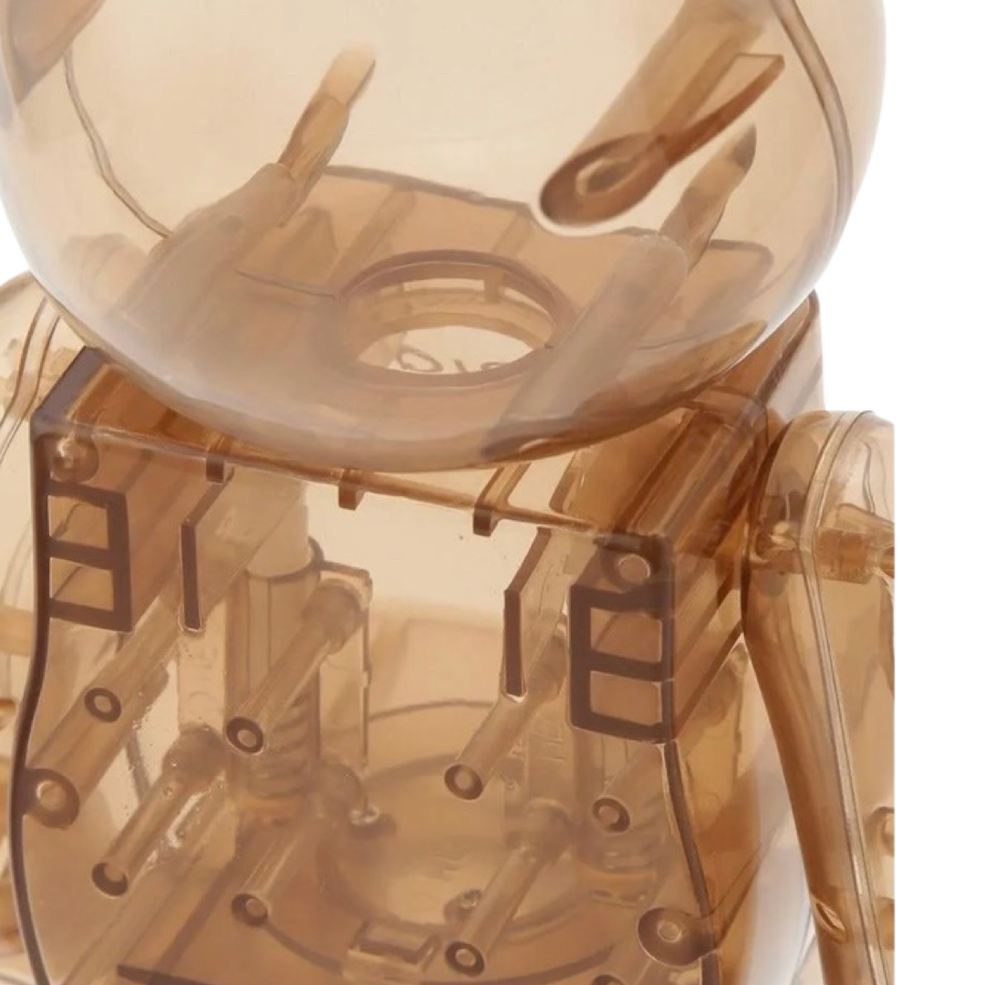 Bearbrick 1000% x Gelato Pique Beige White