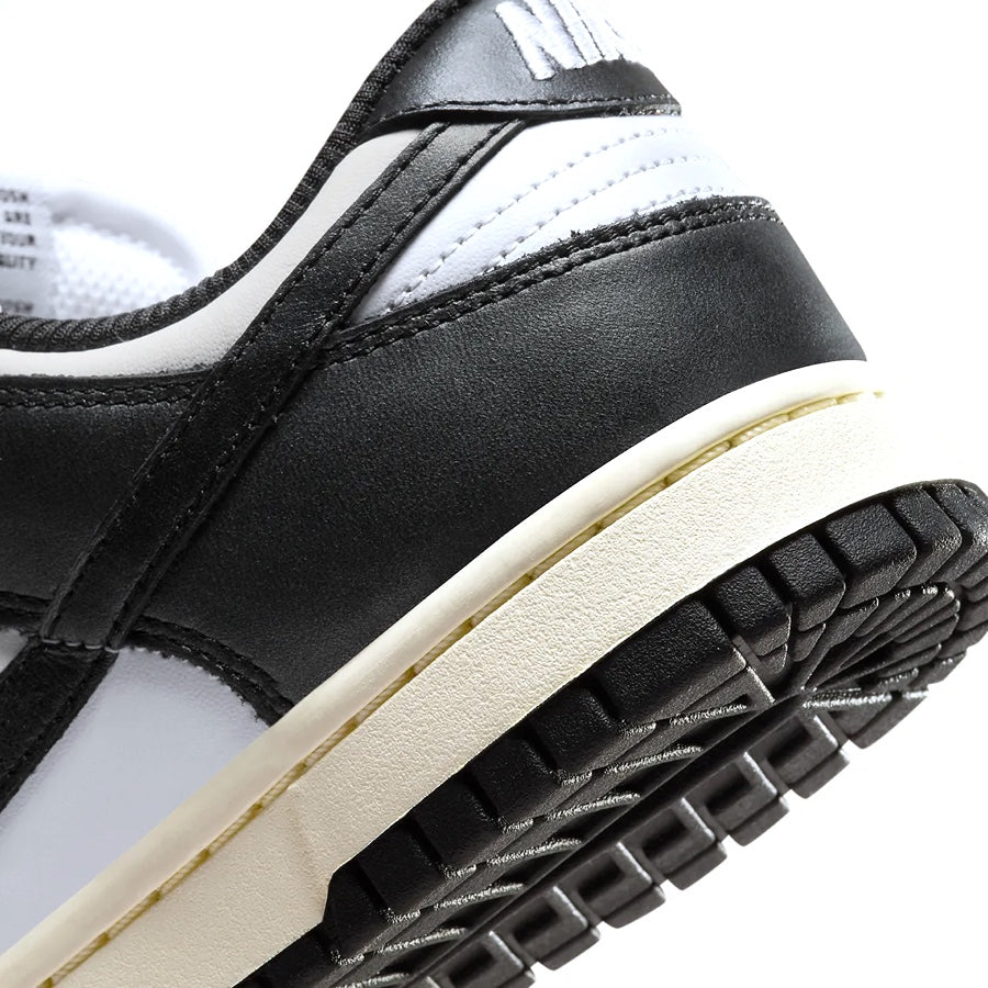 Women’s Nike Dunk Low Vintage Panda White Black Coconut Milk