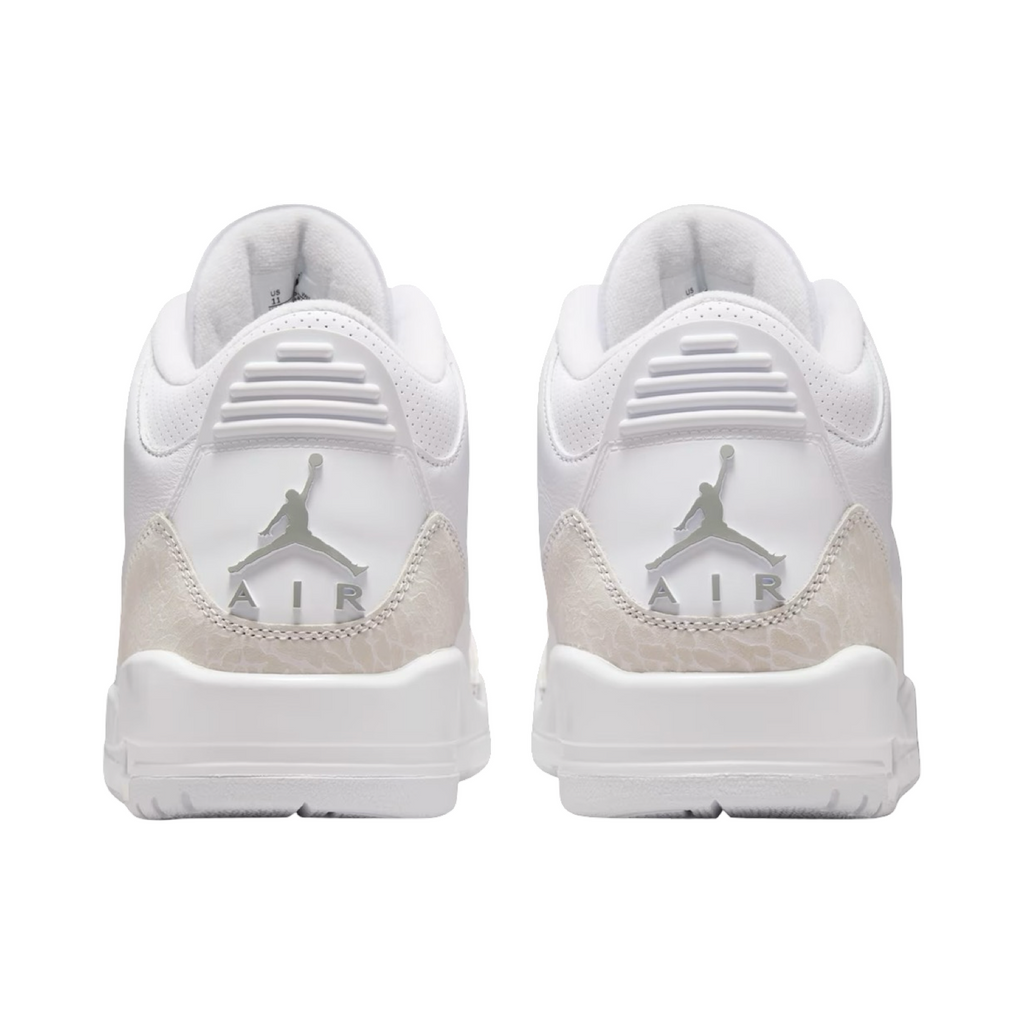 Air Jordan 3 Retro Pure Money White White