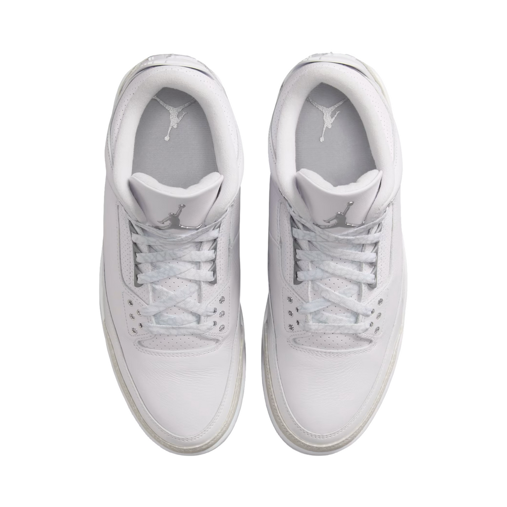 Air Jordan 3 Retro Pure Money White White