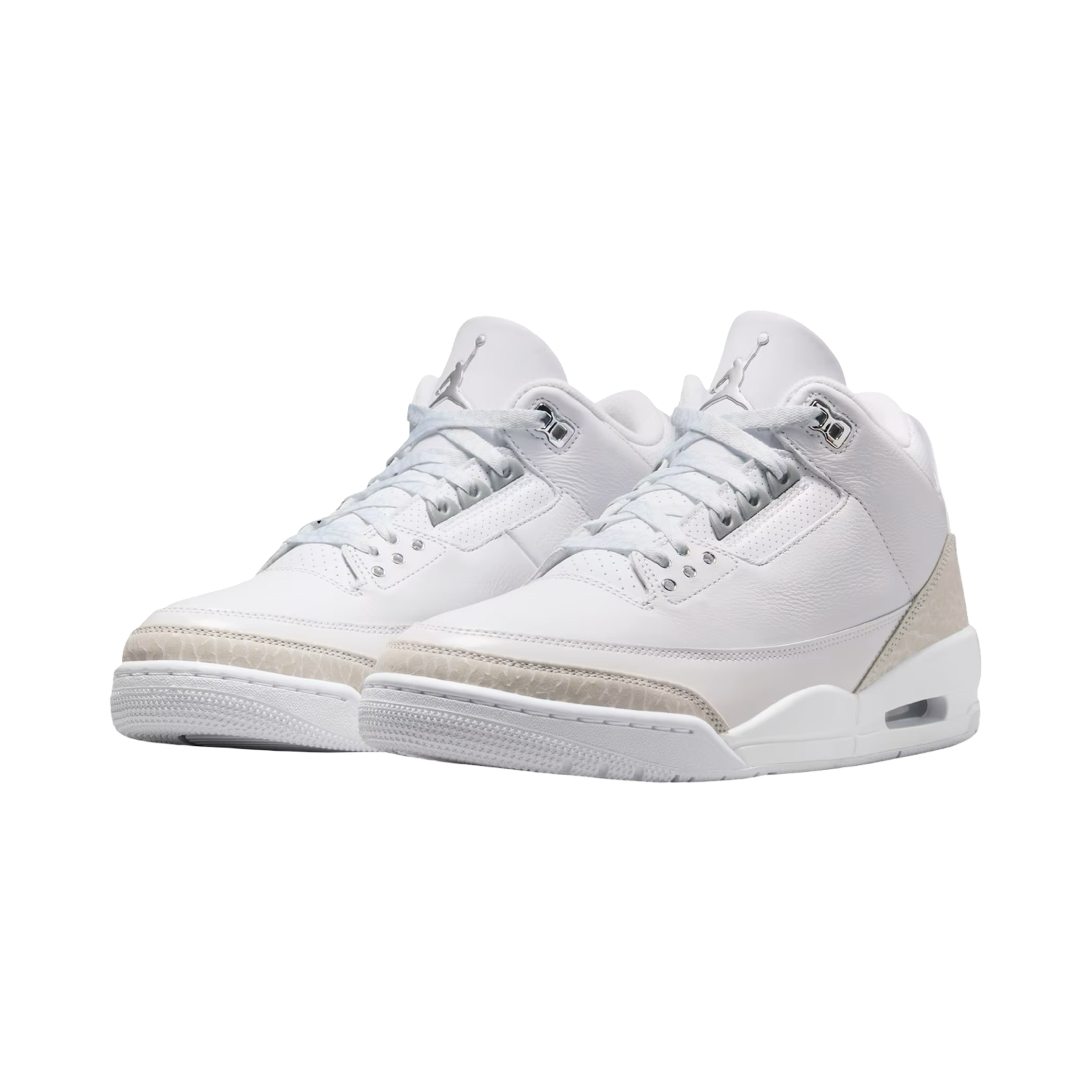 Air Jordan 3 Retro Pure Money White White