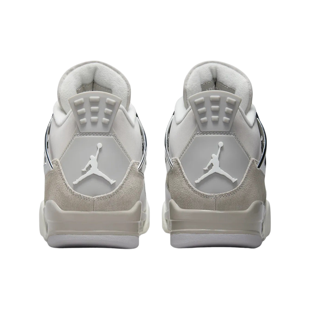 Women's Jordan 4 Frozen Moments Light Iron Sail Neutral Grey Black