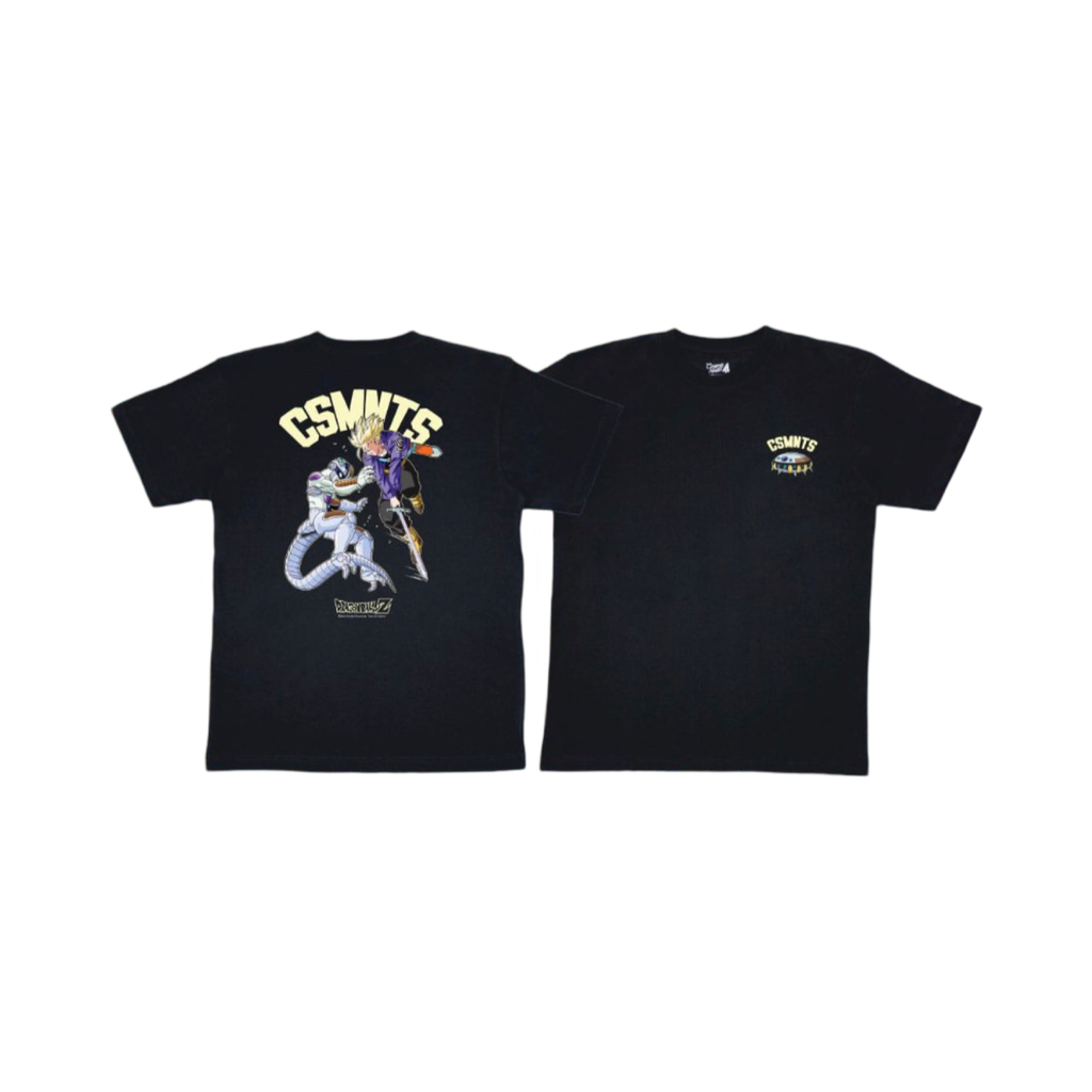 Cosmonauts Dragon Ball Z Part II - Trunks vs Frieza Black Tee