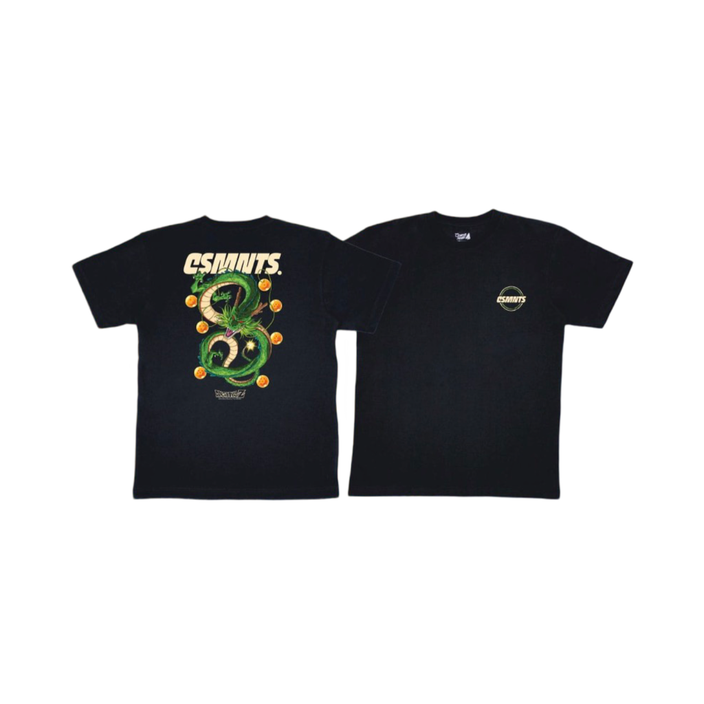 Cosmonauts Dragon Ball Z Part II - Shenron Black Tee