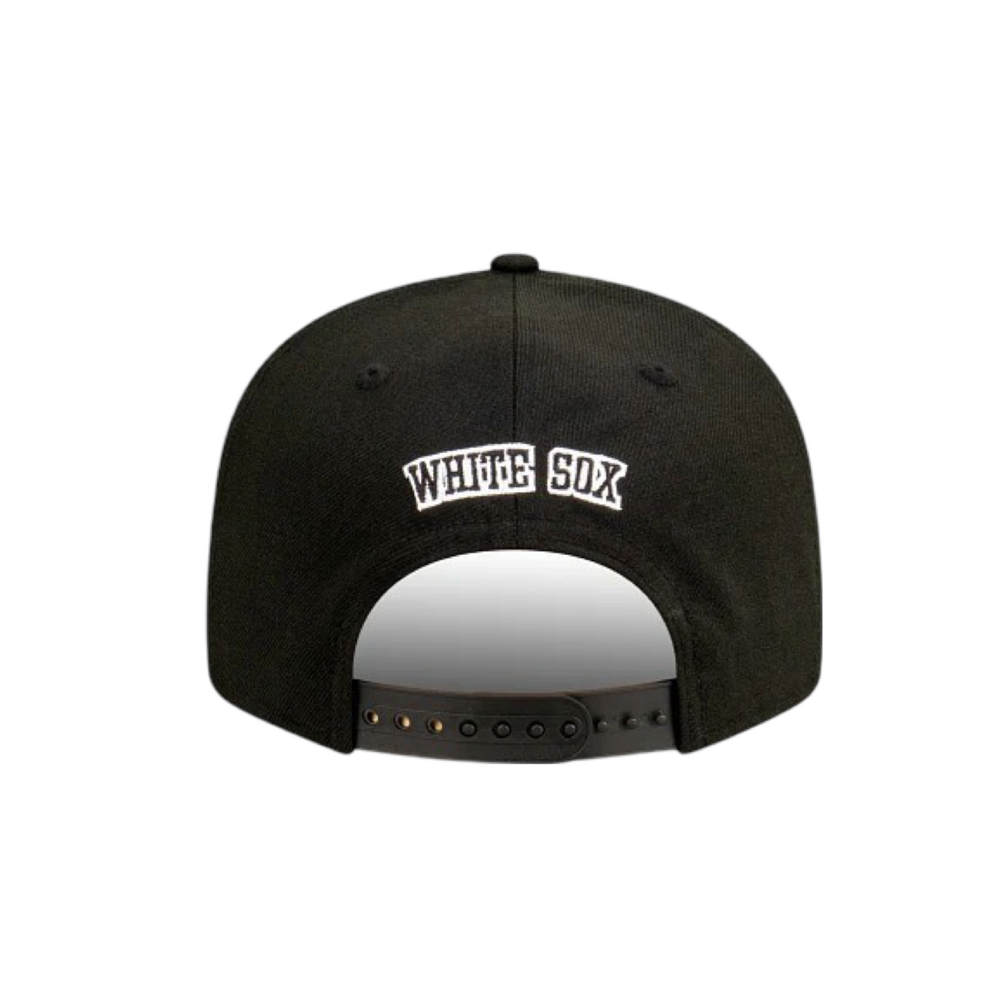 New Era 5950 Chiacgo White Sox Pop Sweat Black White Snapback Cap