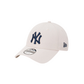 New Era 940 Pre-Curved New York Yankees Clothstrap Stone Navy