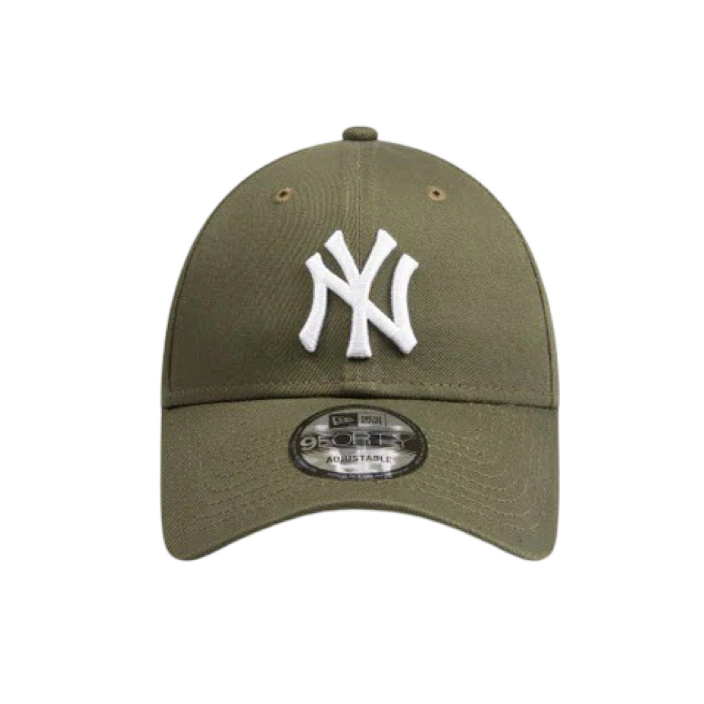 New Era 940 New York Yankees Strapback Cap Olive