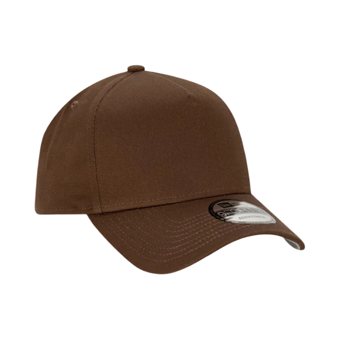 New Era 940 AFrame Essentials Blank Walnut Snapback Cap