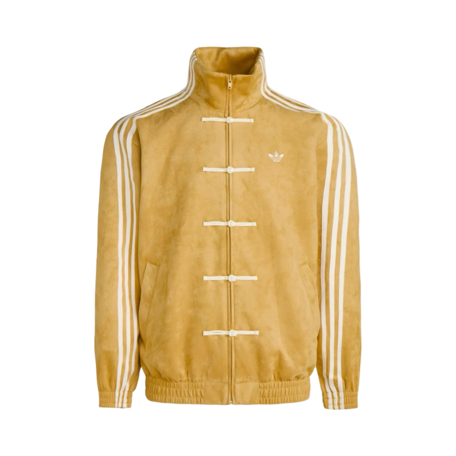 Adidas CTT Chinese Track Top 3.1 Gender Neutral Jacket (Asian Sizing) Oat Yellow
