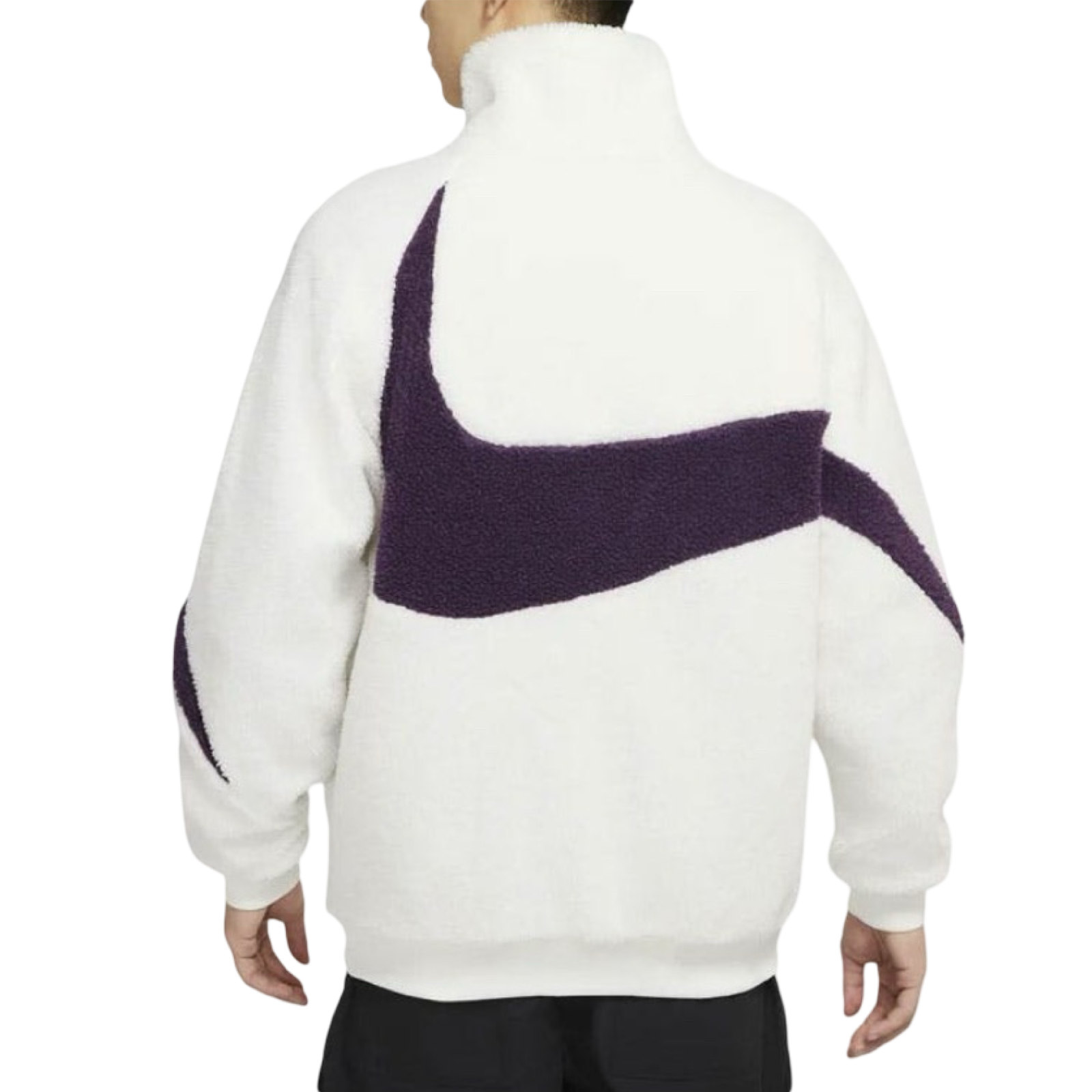 Nike Big Swoosh Reversible BOA Jacket White Purple