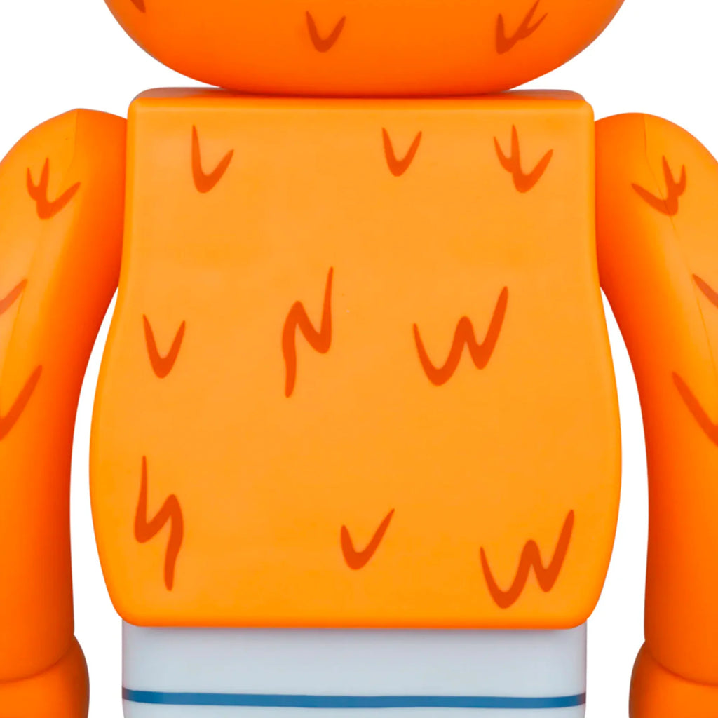 Bearbrick x Sesame Street 100% & 400% Oscar The Grouch Orange Fur Graphics Boxset