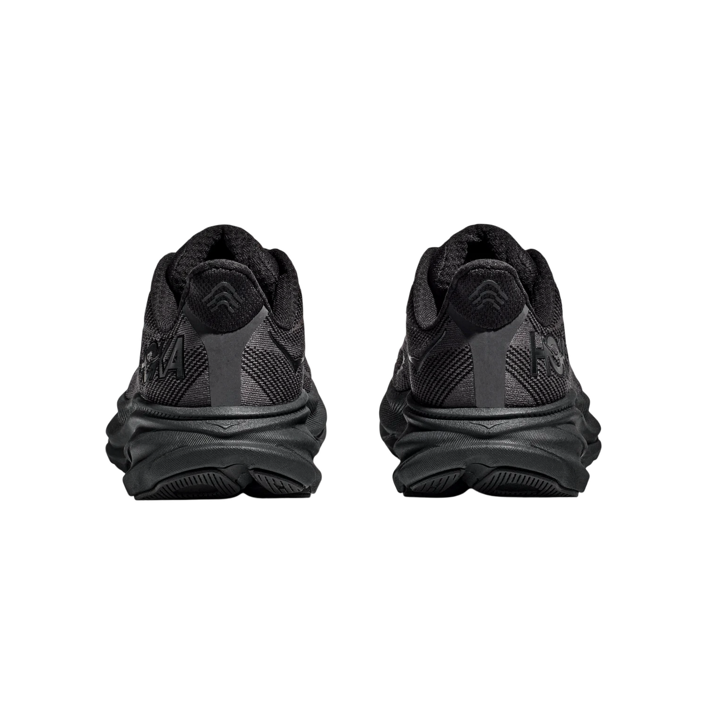 Men's Hoka Clifton 9 D Width Black Black