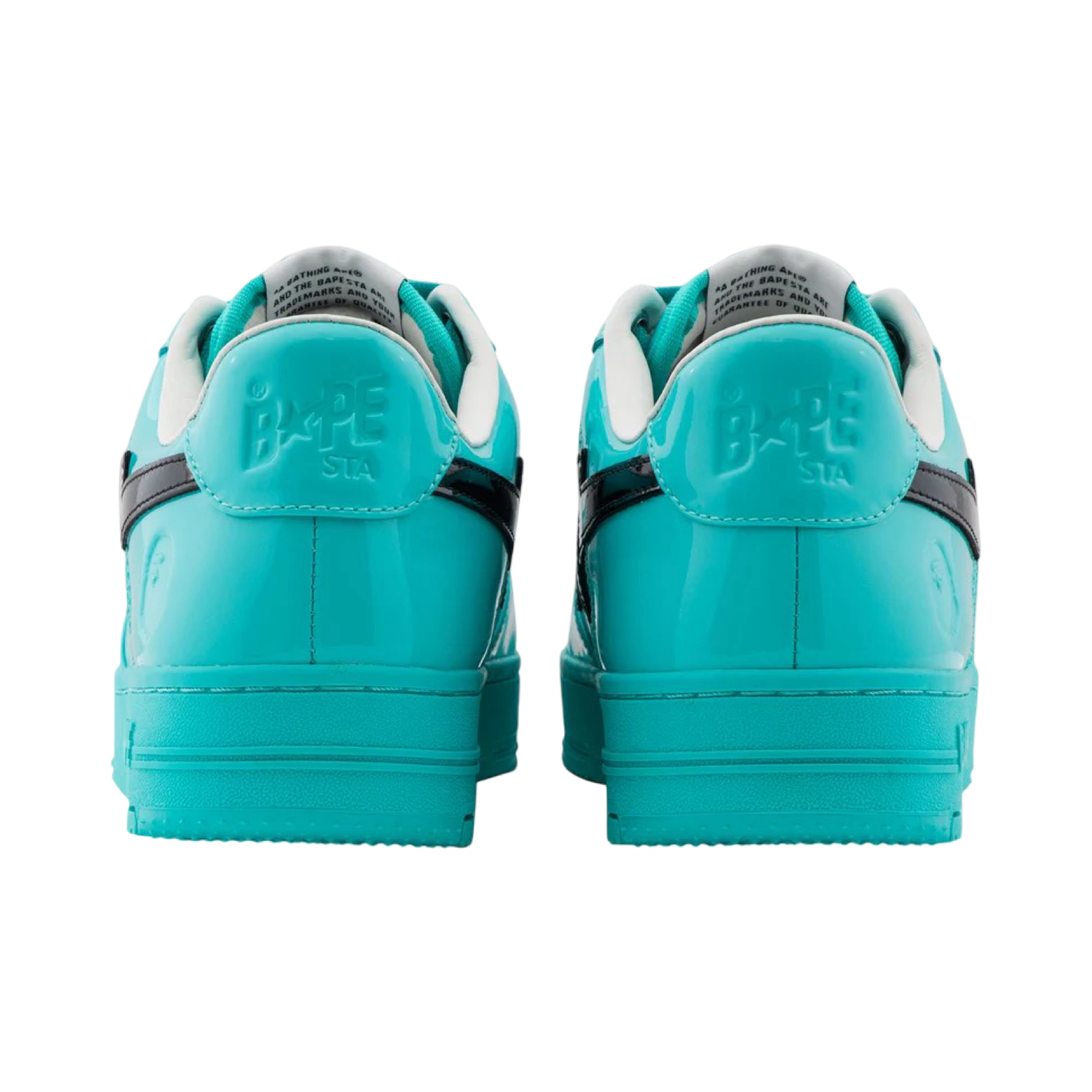 A Bathing Ape Bapesta #2 M2 Teal Black