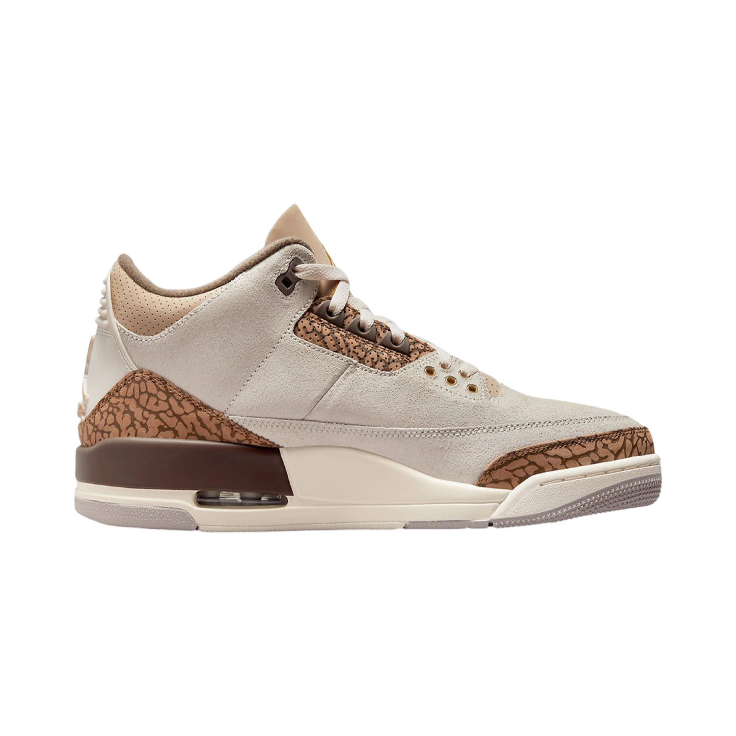 Air Jordan 3 Light Orewood Brown Metallic Gold