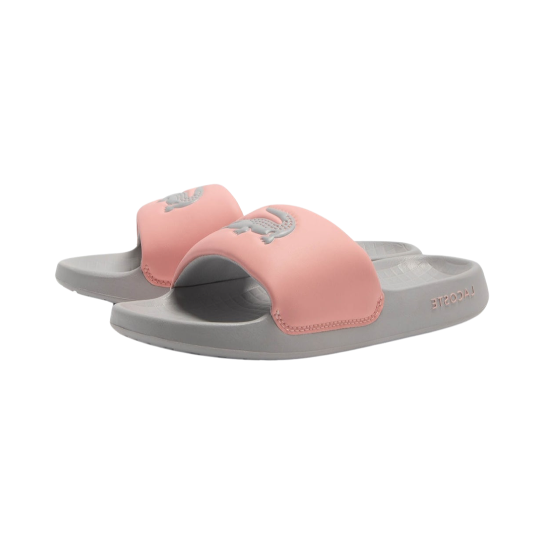 Women's Lacoste Serve Slide 1.0 Light Grey Pink