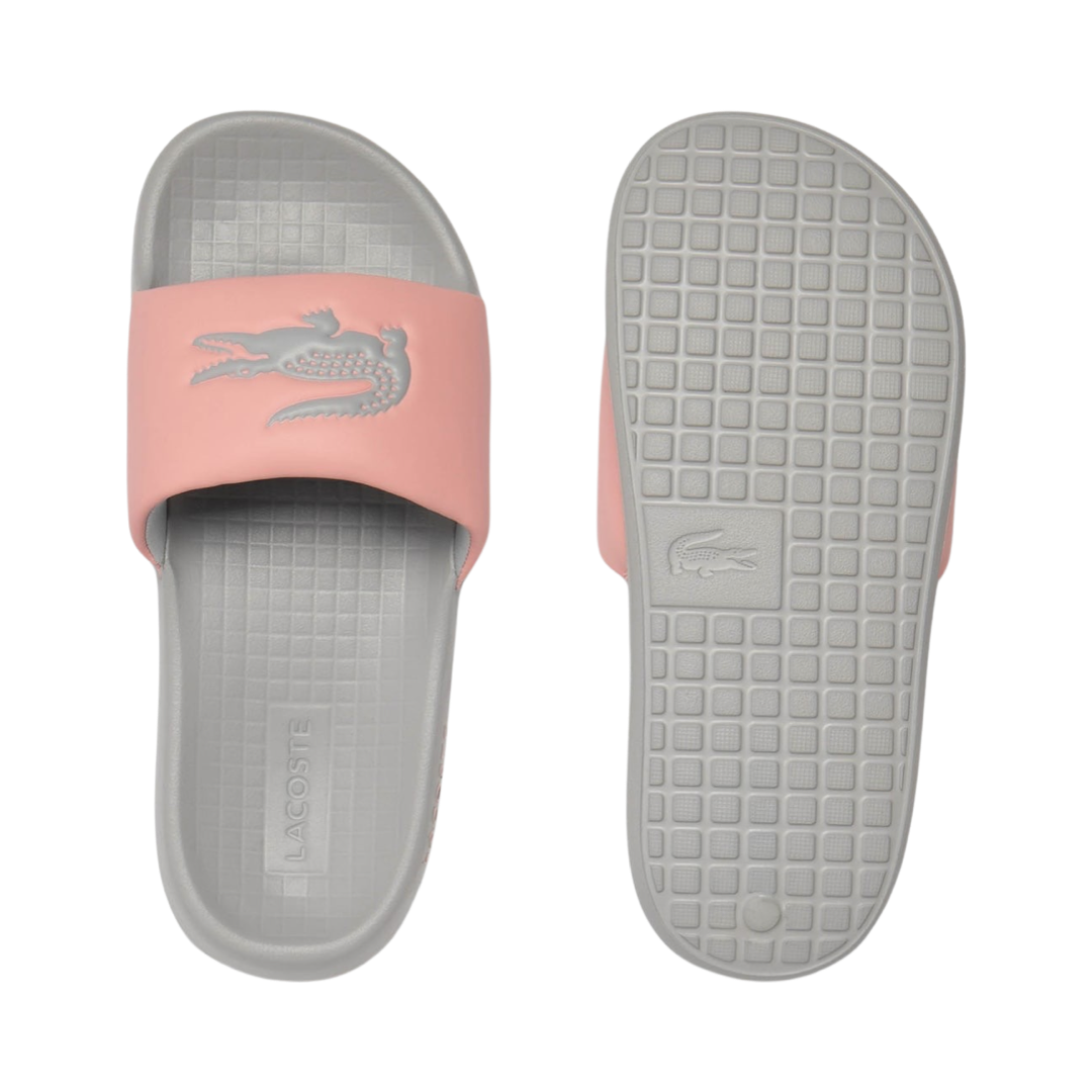 Women's Lacoste Serve Slide 1.0 Light Grey Pink