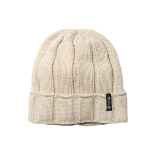 Stance Pier Beanie White Canvas