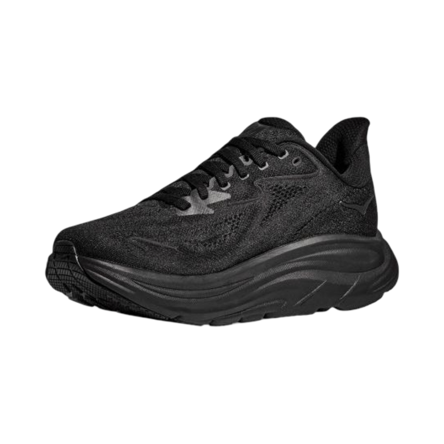 Men's Hoka Clifton 10 D Width Black Black
