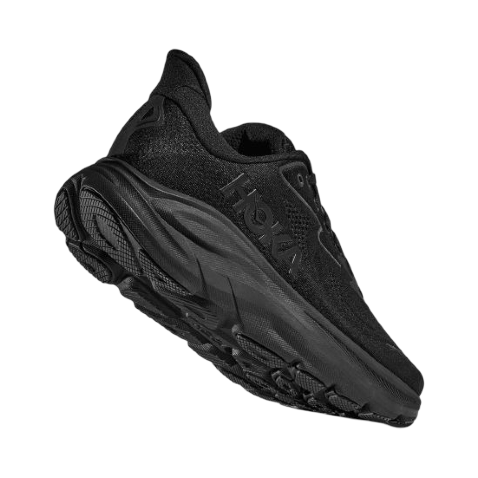 Men's Hoka Clifton 10 D Width Black Black