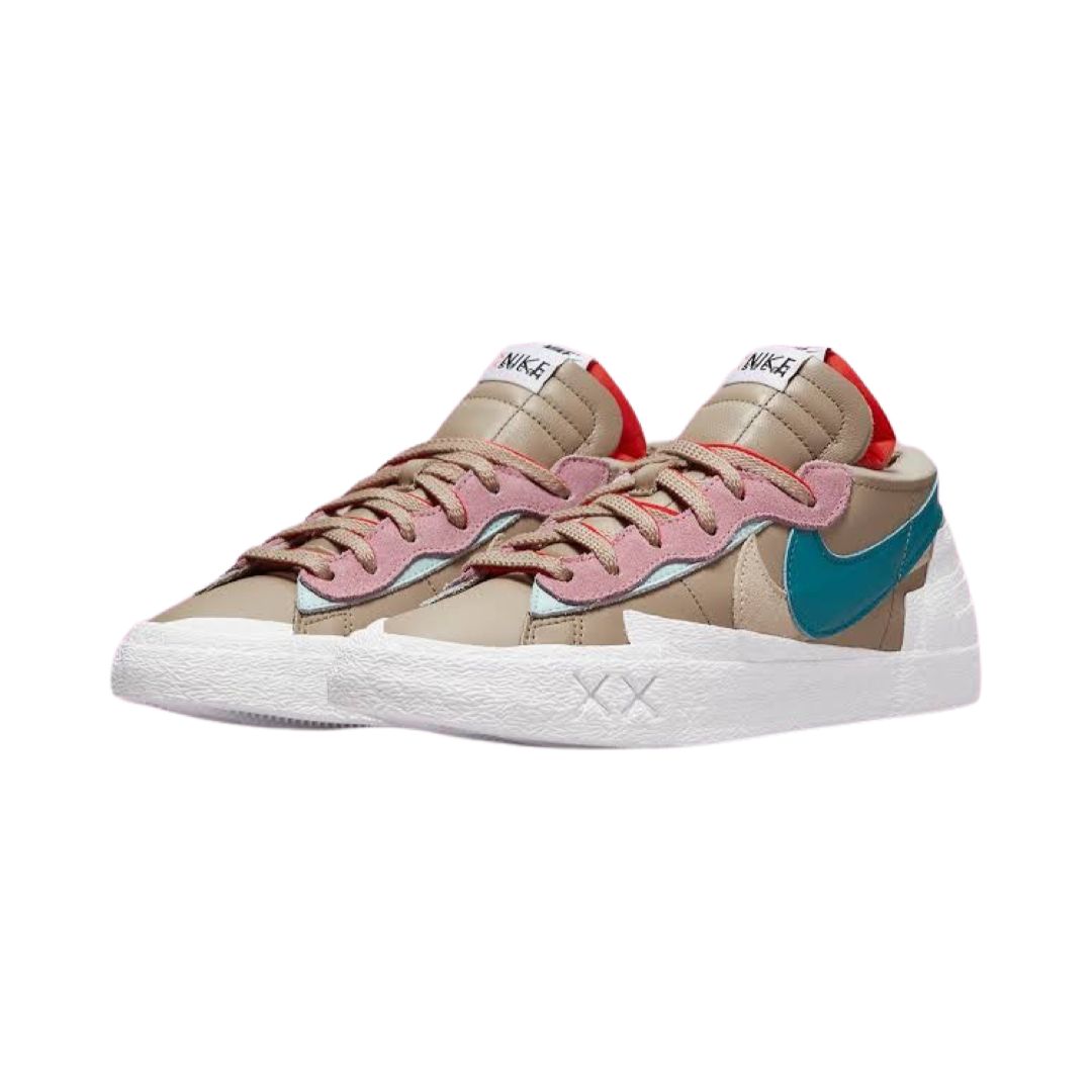 KAWS x Nike x Sacai Blazer Low Reed Bright Spruce White