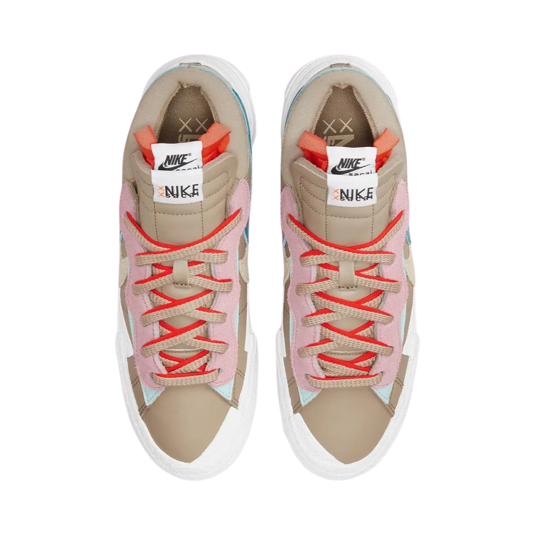 KAWS x Nike x Sacai Blazer Low Reed Bright Spruce White