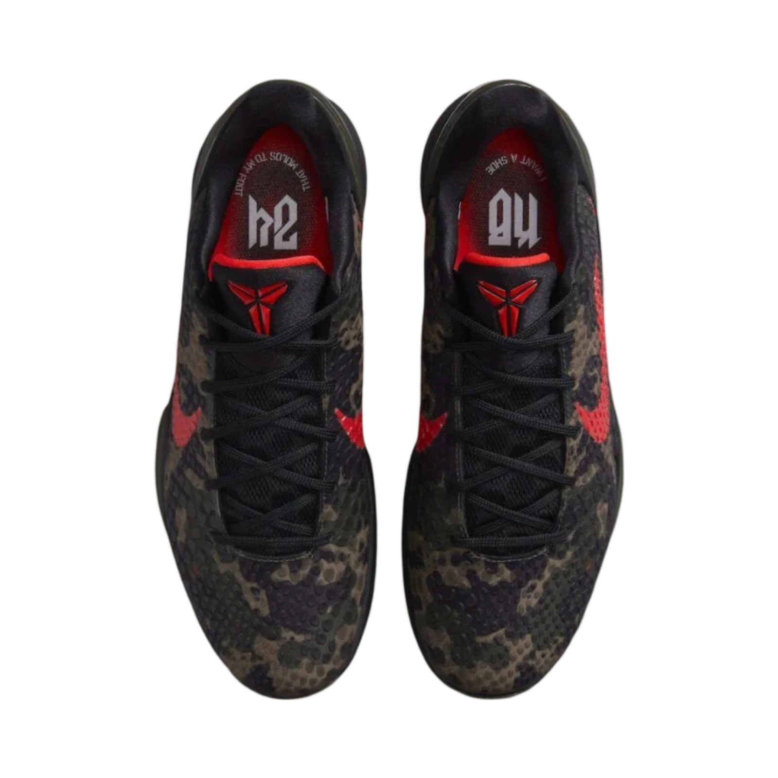 Nike Kobe 6 Protro Italian Camo Black Crimson Bog Khaki