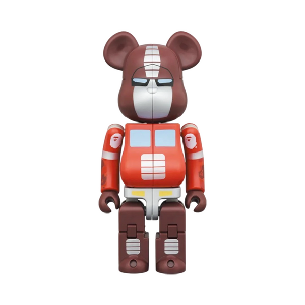 Bearbrick x Transformers Optimus Prime x Bape 200% Red