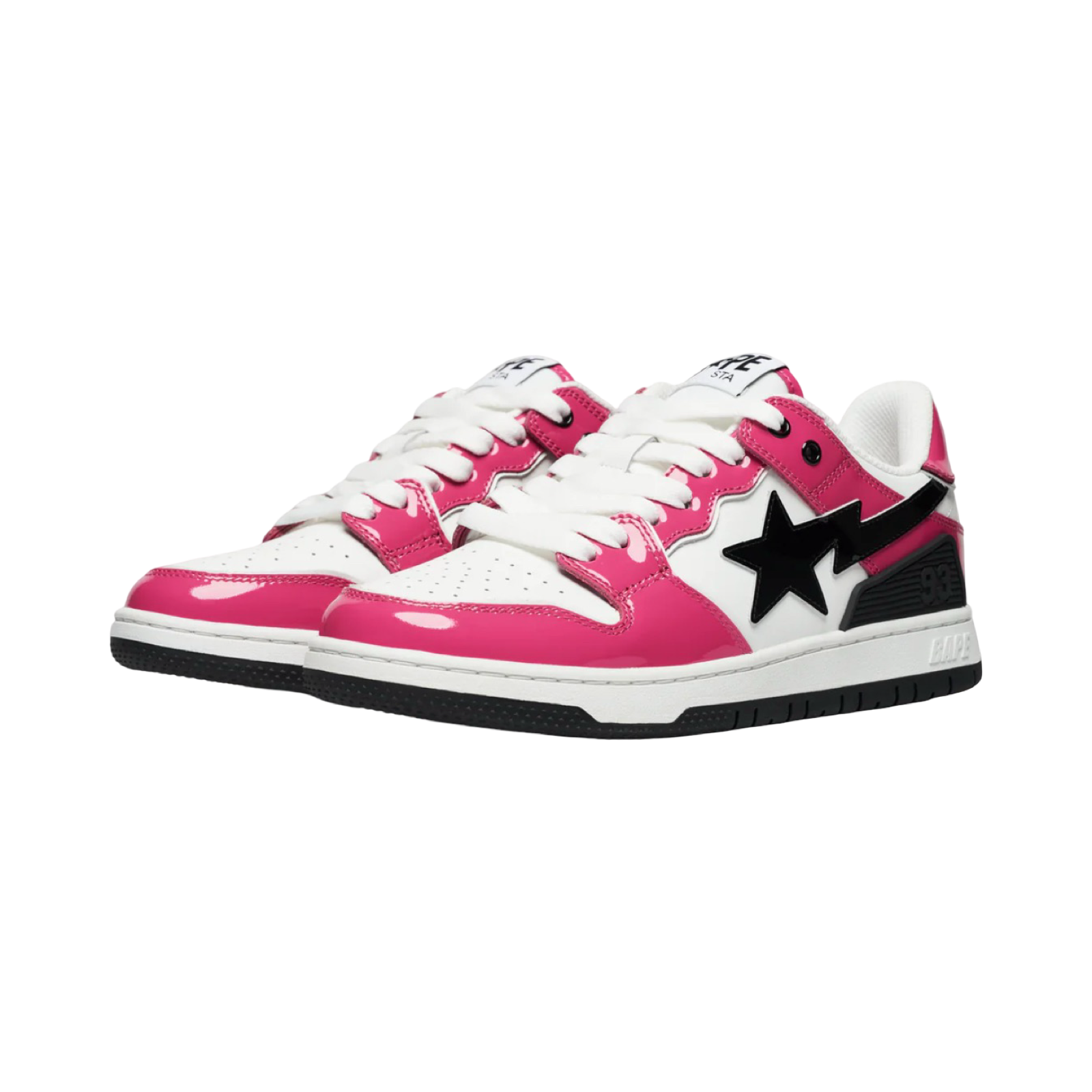 Bape Sk8 Sta #2 Pink Black White