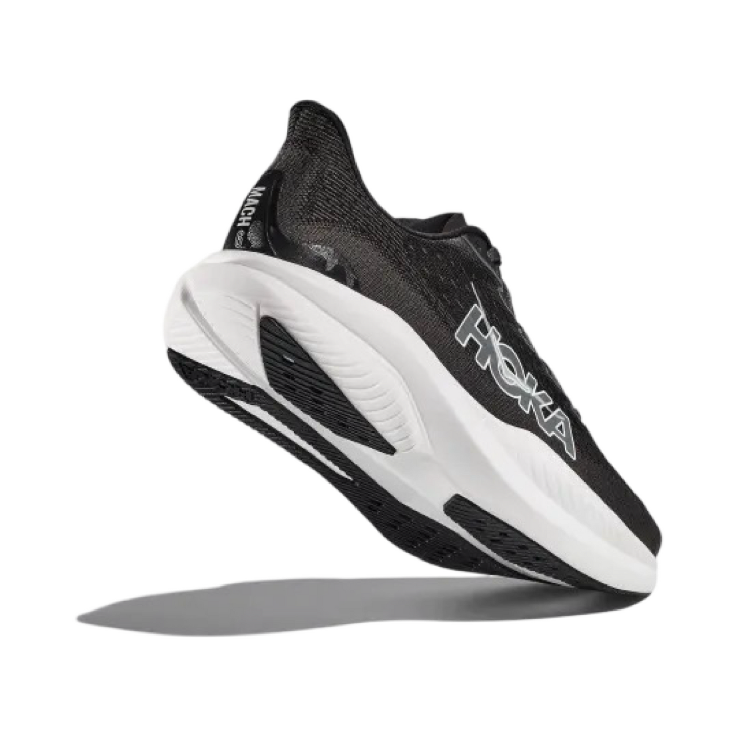 Men's Hoka Mach 6 Black White