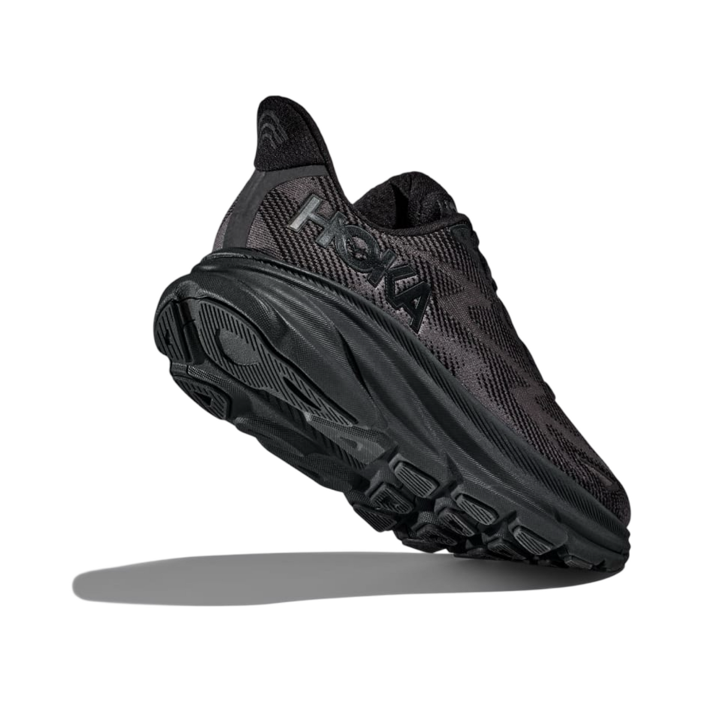 Women's Hoka Clifton 9 B Width Black Black