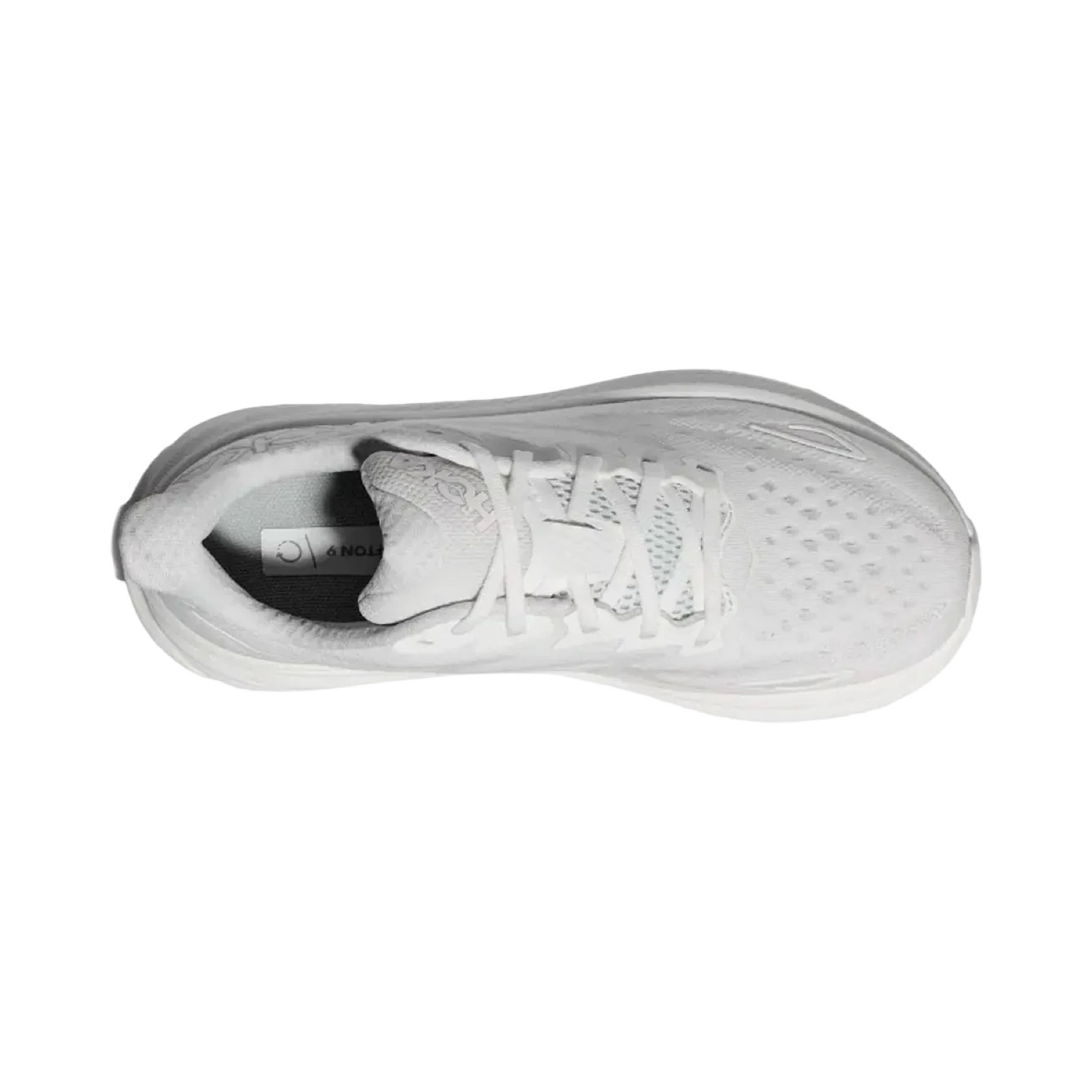 Women's Hoka Clifton 9 D Wide Width White White