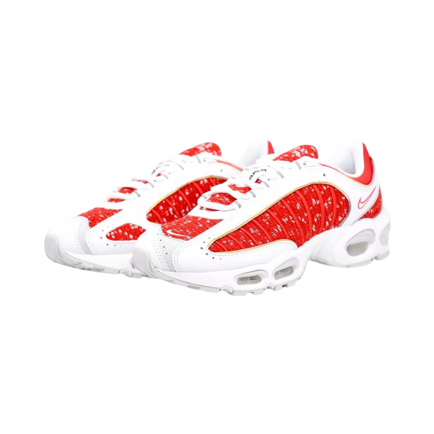 Nike Air Max Tailwind 4 Supreme White University Red White Geyser Grey