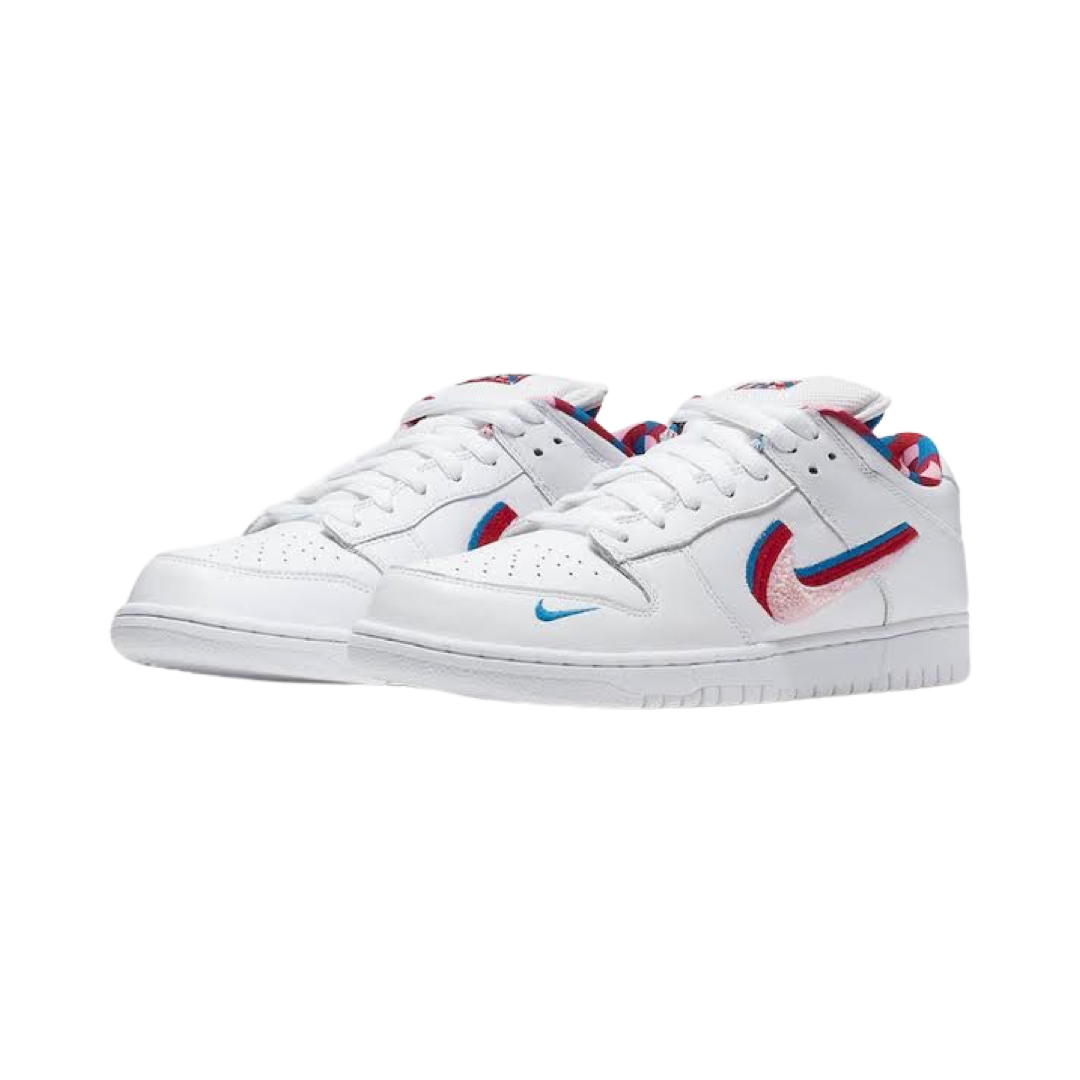 Nike SB Dunk Low Parra White Red Pink