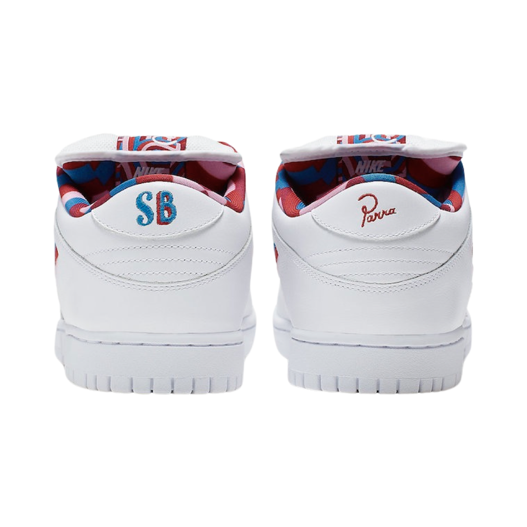 Nike SB Dunk Low Parra White Red Pink