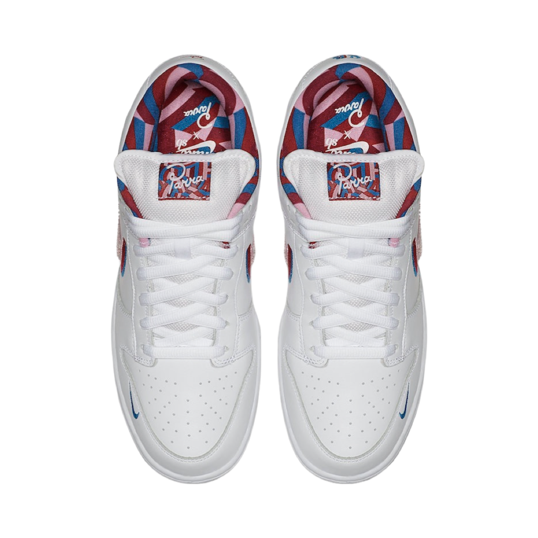 Nike SB Dunk Low Parra White Red Pink