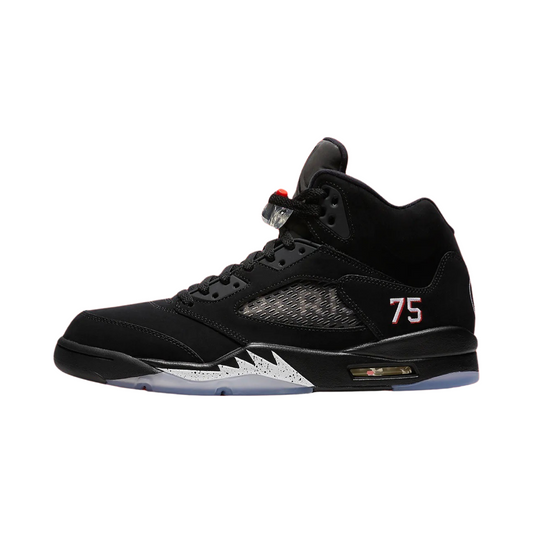 Air Jordan 5 Retro PSG Black Challenge Red White