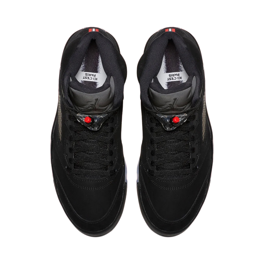 Air Jordan 5 Retro PSG Black Challenge Red White