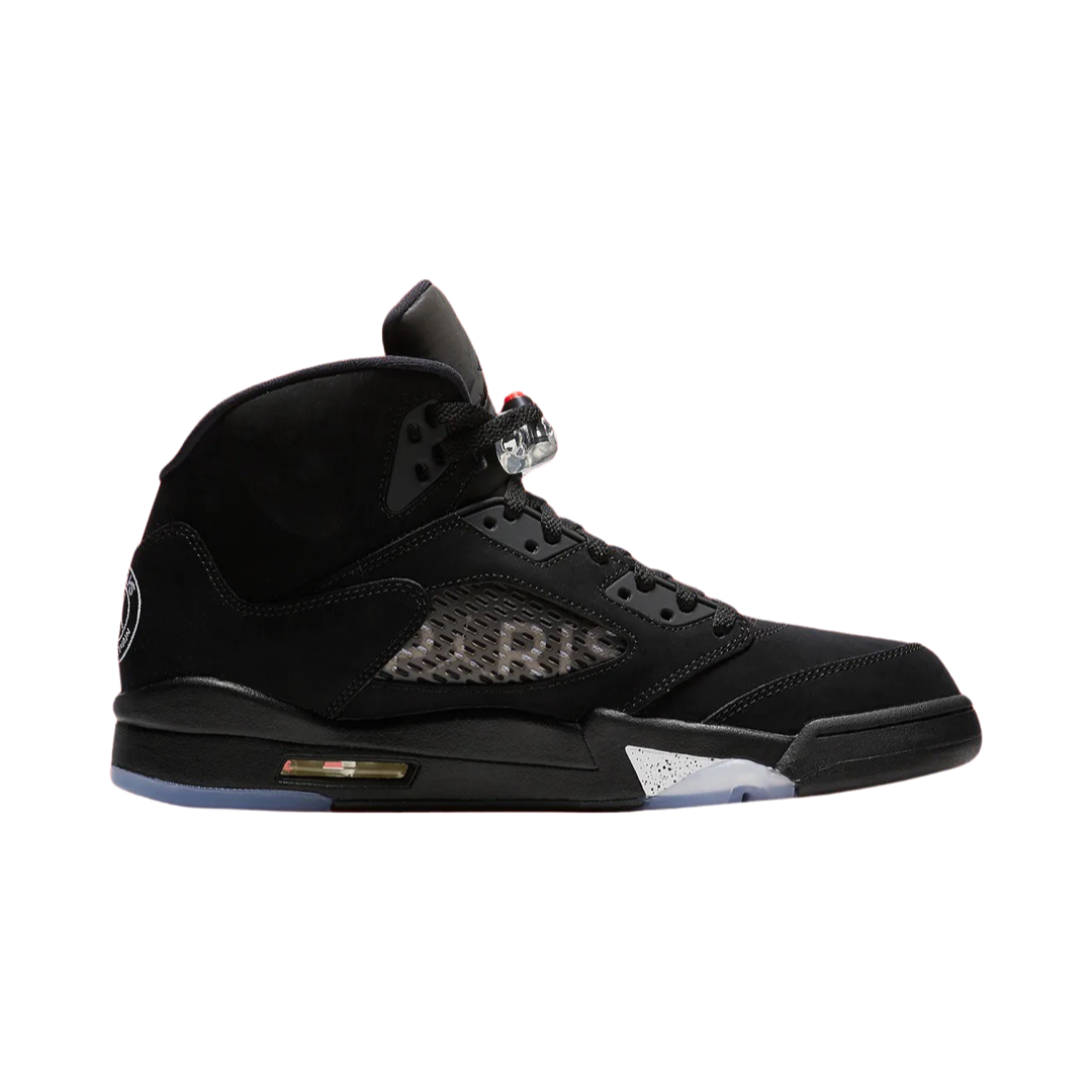 Air Jordan 5 Retro PSG Black Challenge Red White