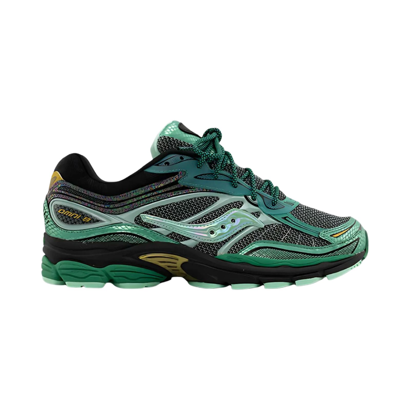 Saucony Glowaconstrictor Pack Progrid Omni 9 Green Glow Rouge