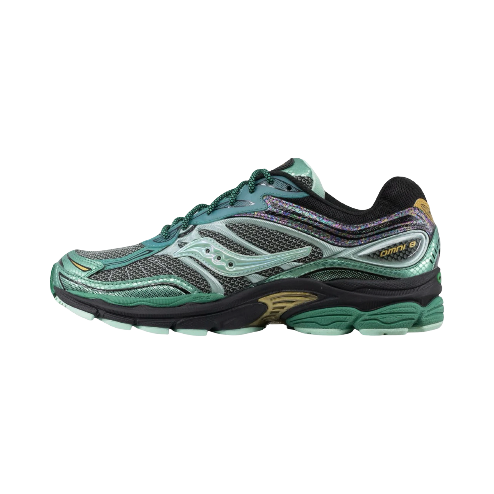 Saucony Glowaconstrictor Pack Progrid Omni 9 Green Glow Rouge