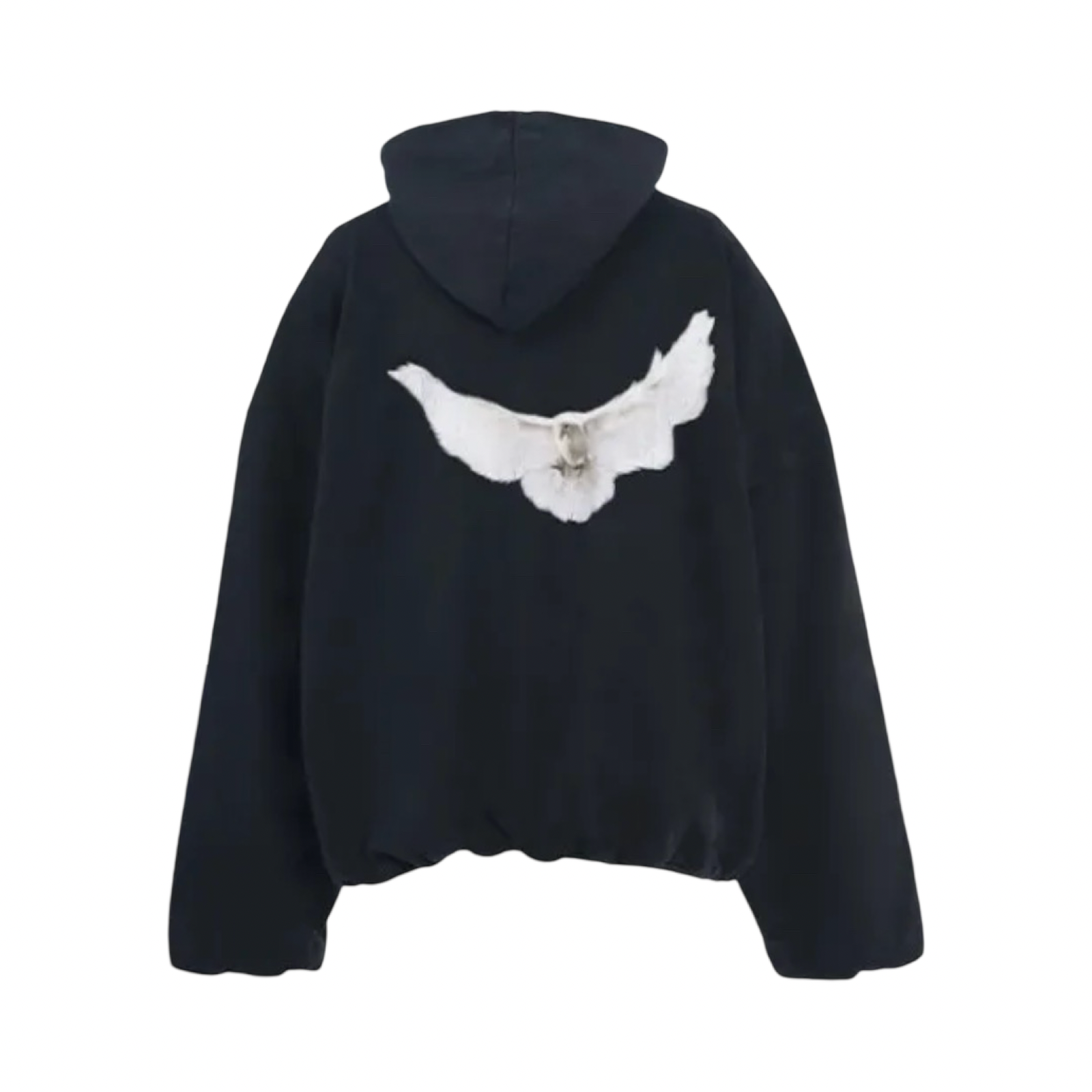 Yeezy Gap Engineered by Balenciaga Dove Washed Black Hoodie
