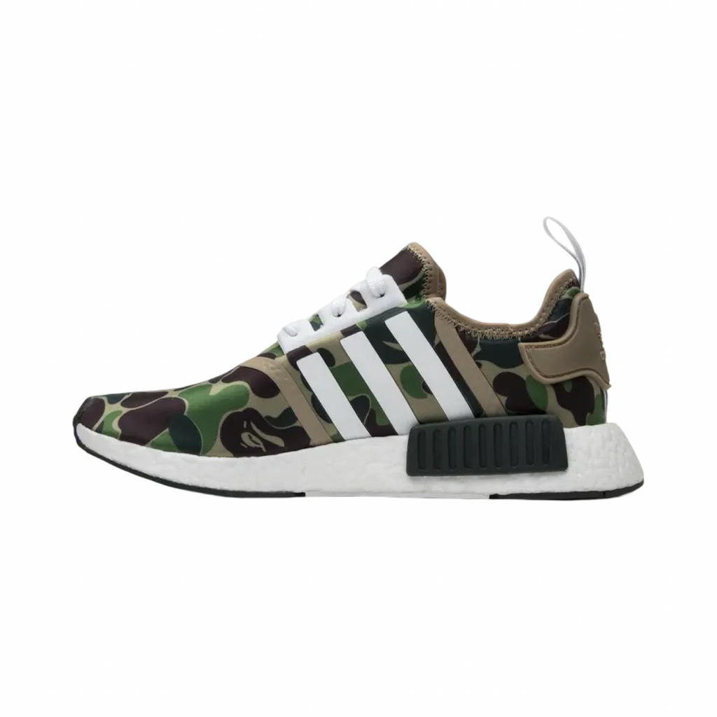 Adidas NMD R1 Bape Olive Camo