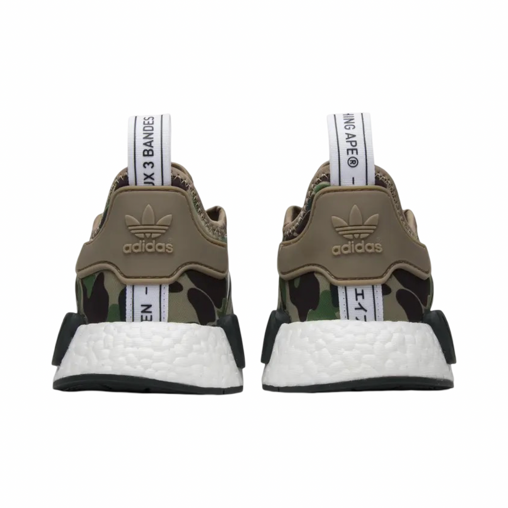 Adidas NMD R1 Bape Olive Camo