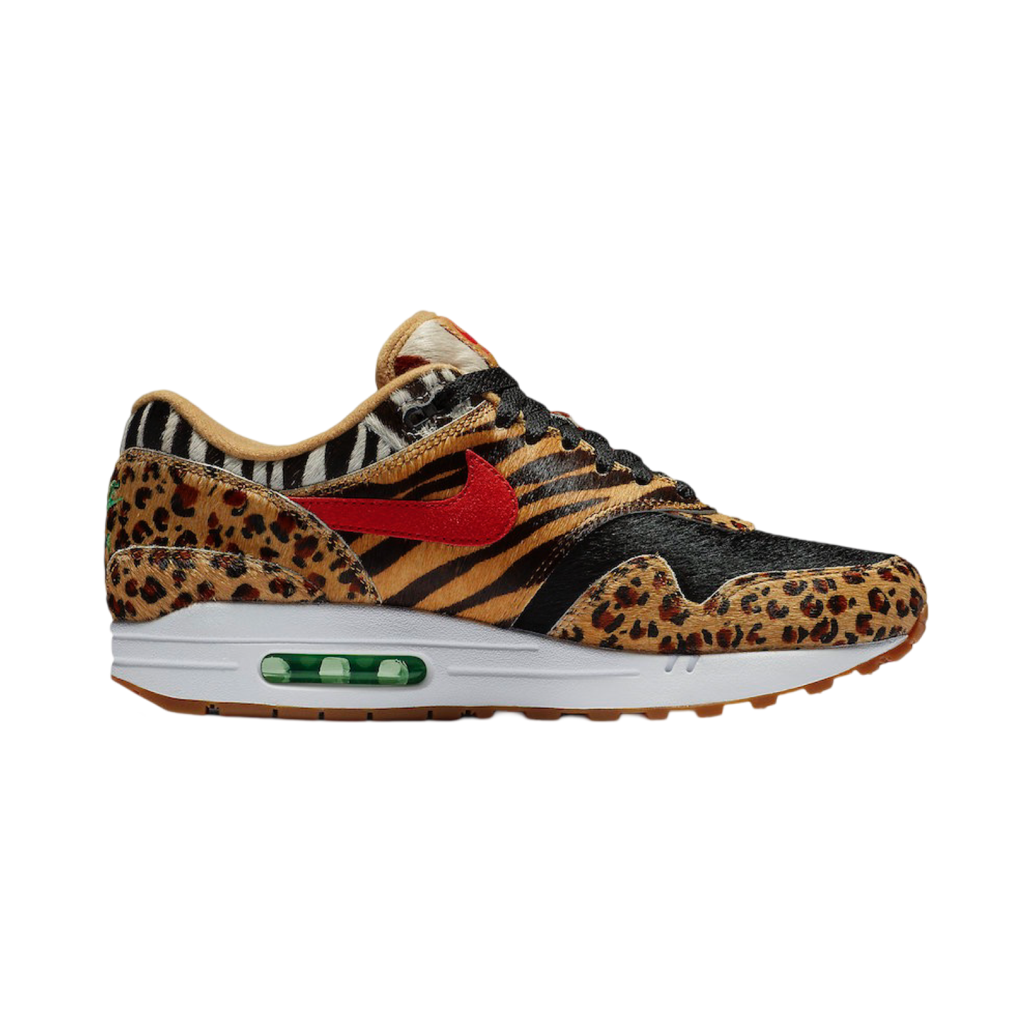 Air Max 1 'Atmos Animal Pack 2.0' Wheat Sport Red Bison