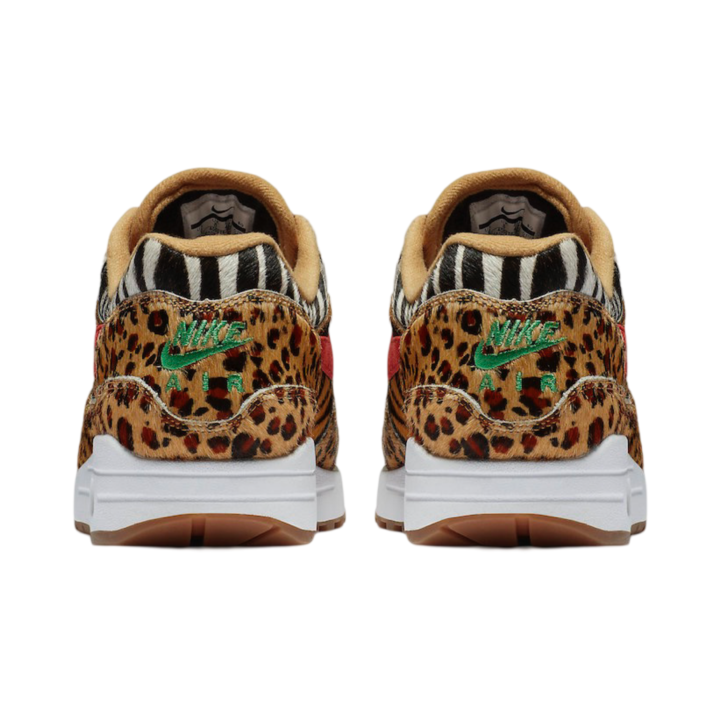 Air Max 1 'Atmos Animal Pack 2.0' Wheat Sport Red Bison