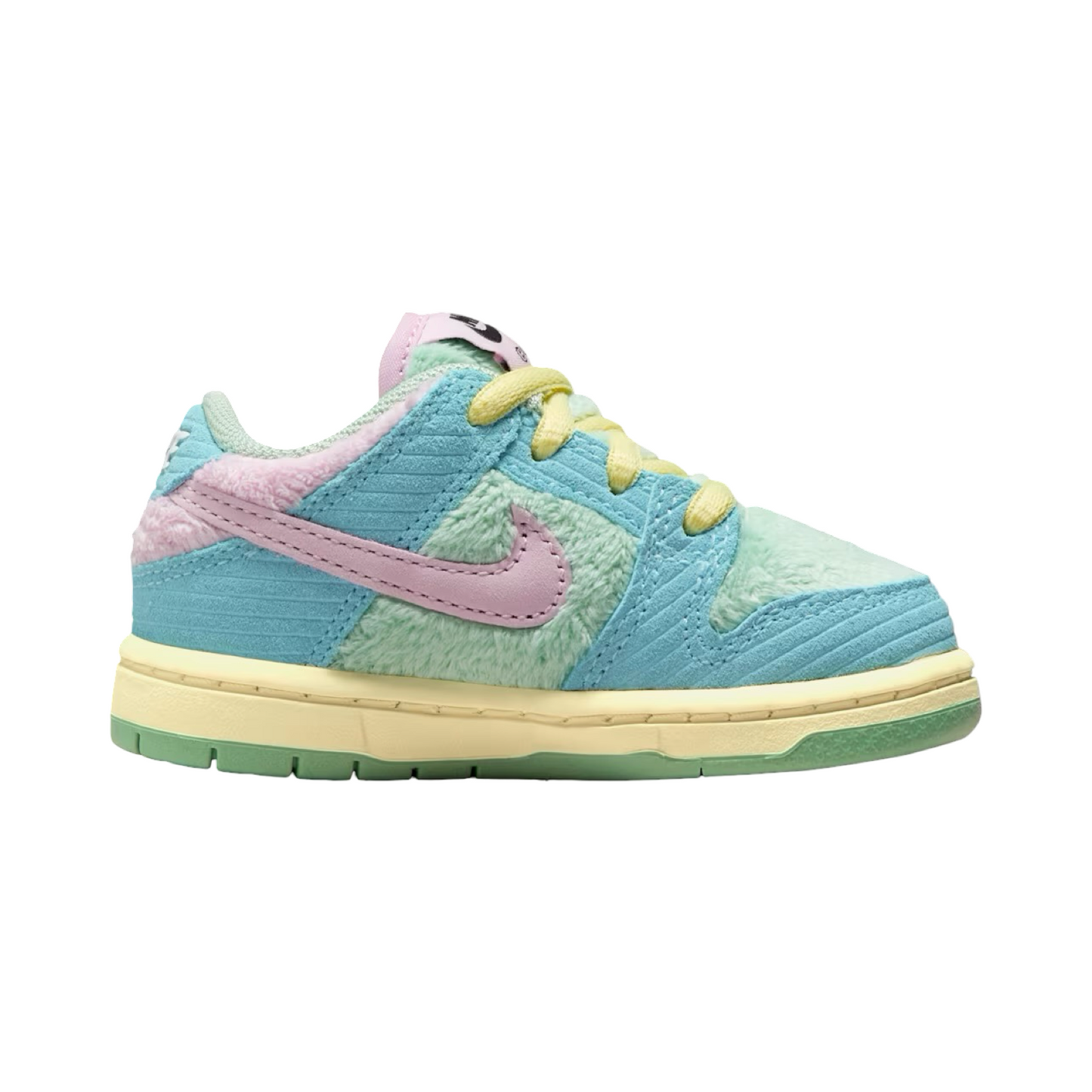Toddler Nike SB Verde Dunk Low Pro Blue Gaze Arctic Pink