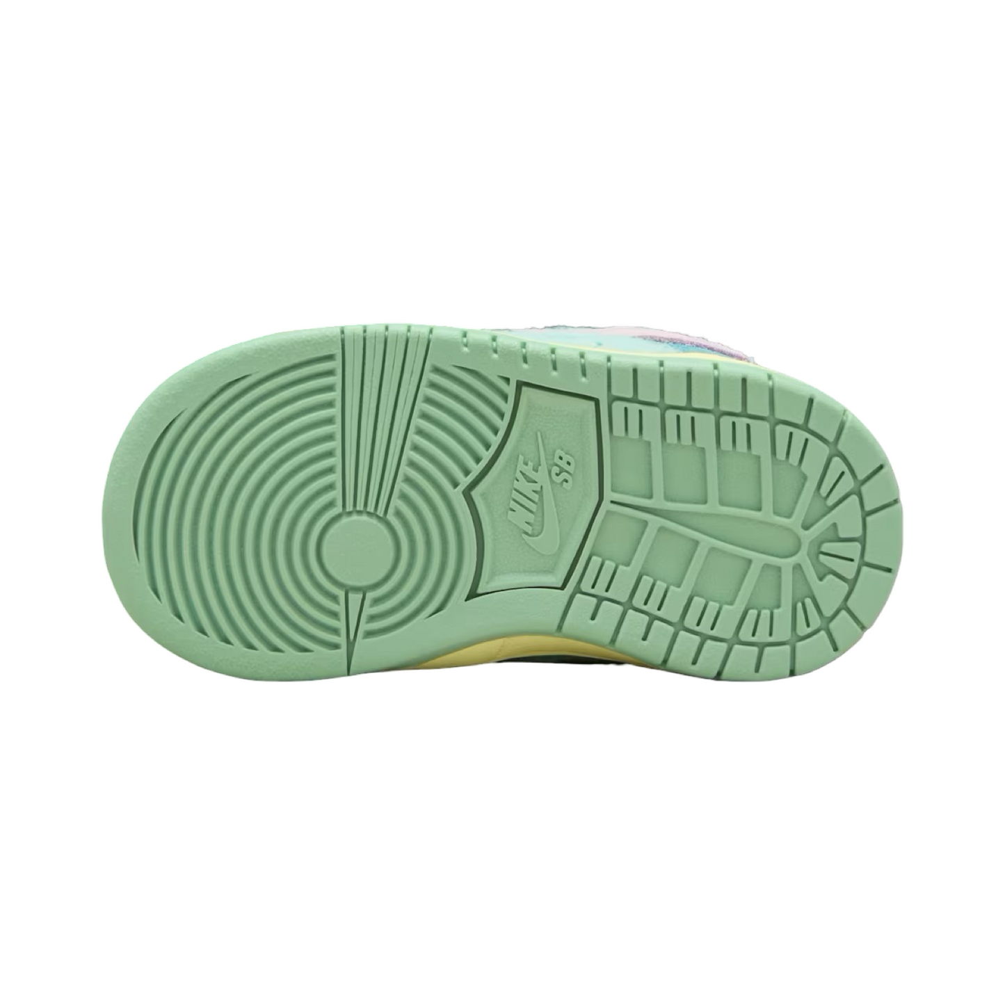 Toddler Nike SB Verde Dunk Low Pro Blue Gaze Arctic Pink